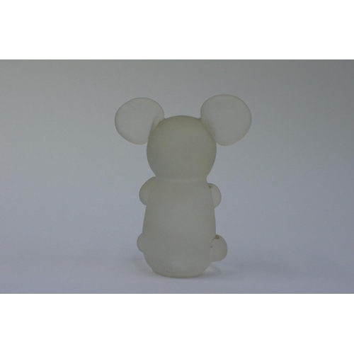 51 - Solid Frosted Glass Koala Bear