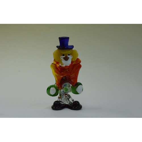 62 - Murano Glass Clown