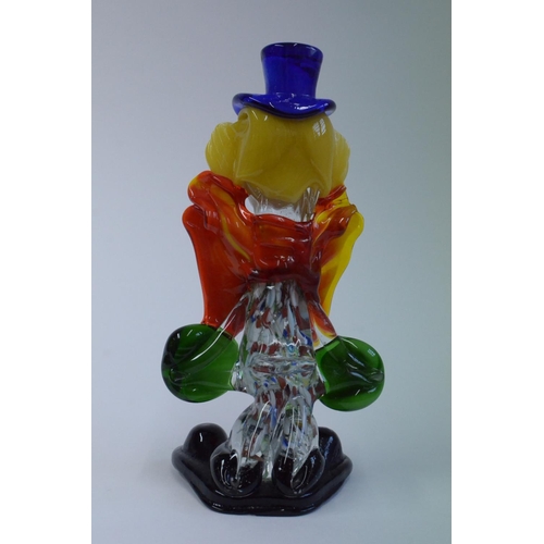 62 - Murano Glass Clown