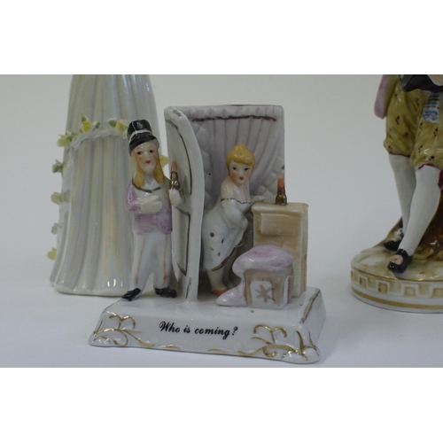 72 - 4 x Figurines chinaware