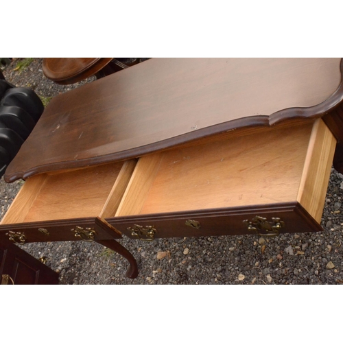 18 - Cherry Wood Hall table with Drawers