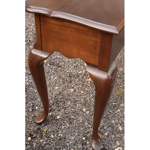 18 - Cherry Wood Hall table with Drawers