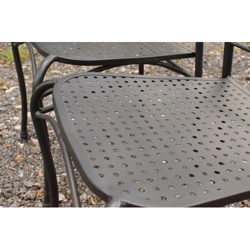 20 - A Pair of Metal Garden Chairs