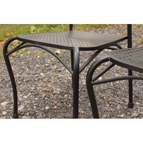 20 - A Pair of Metal Garden Chairs