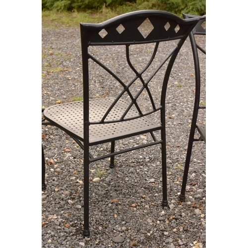 20 - A Pair of Metal Garden Chairs