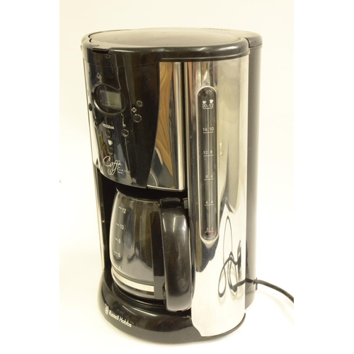 115 - Russell Hobbs Coffee Torino and a Phillips Juicer untested