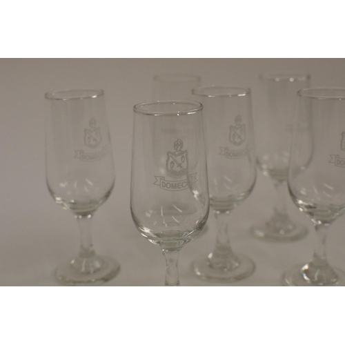 128 - 6 Domeco Liquor Glasses