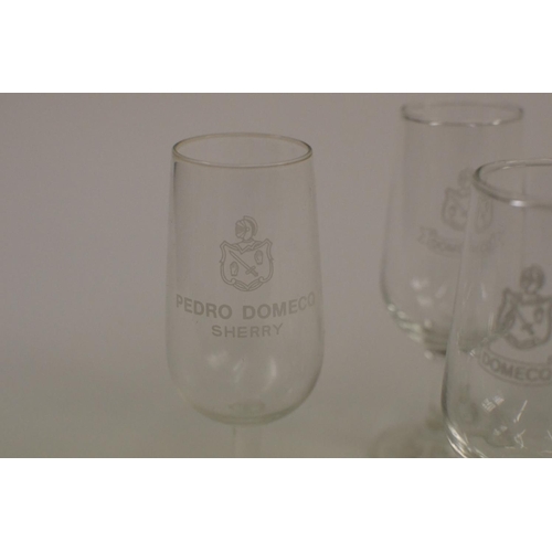 128 - 6 Domeco Liquor Glasses