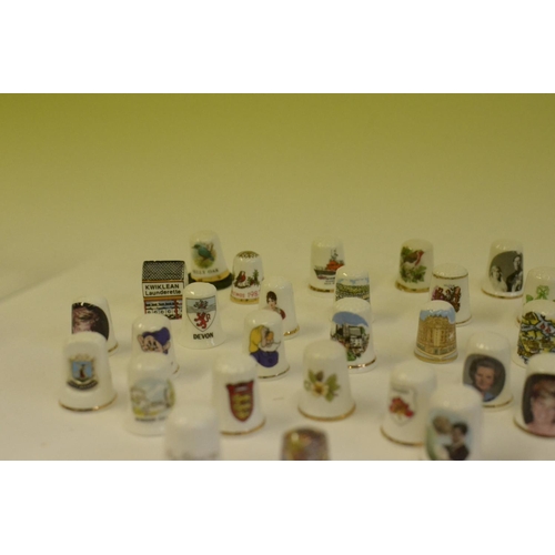 136 - A Large Collection of Thimbles