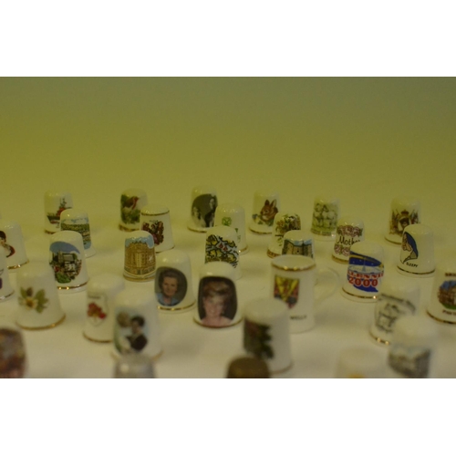 136 - A Large Collection of Thimbles