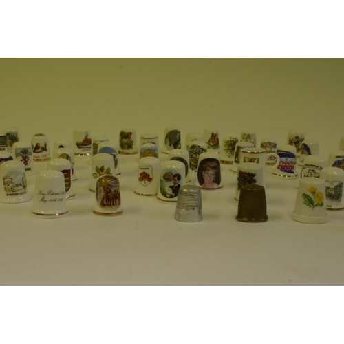 136 - A Large Collection of Thimbles