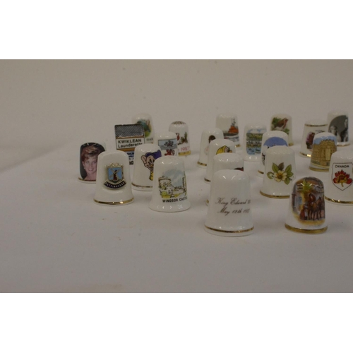 136 - A Large Collection of Thimbles