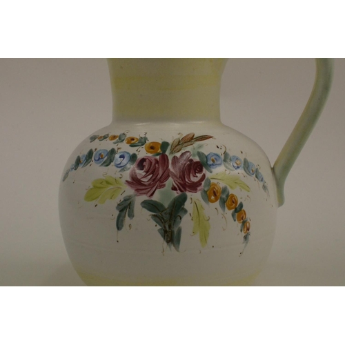 147 - a HO Floral Jug 22cm