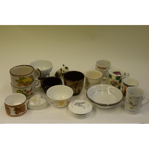 167 - A Selection of Crockery and China Ware including Spode, Royal Worcester and Wedgwood