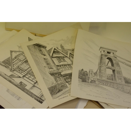 192 - Collection of prints Etchings and an original