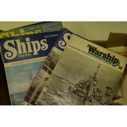 199 - Collection of Boat, rail, Car Magazines and engineering Books