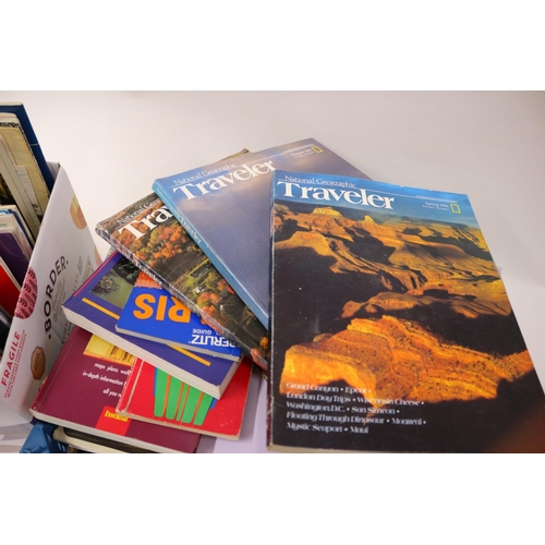 203 - 2 x boxes of Local & International Travel guides