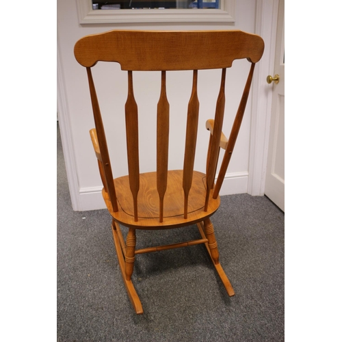 206 - Wooden Rocking Chair