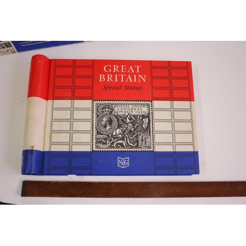 380 - Boxed Great Britain Stamp Collection Book 1960's Including Stamps