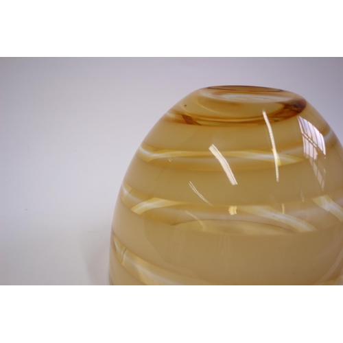 393 - Carlo Scarpa inspired Glass Bowl