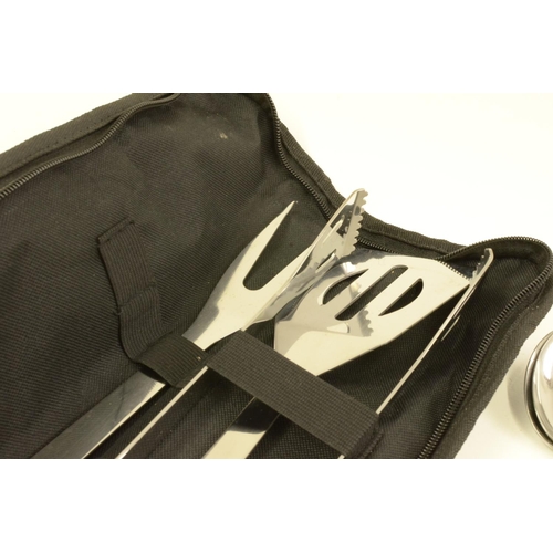 443 - Selection of Flatware & BBQ Set In Bag