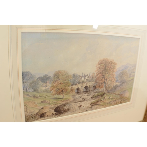 334 - A Delightful Watercolor Signed By W.Searle Framed and Glazed