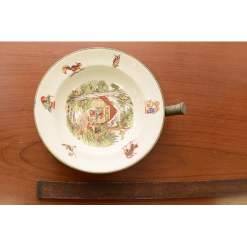 345 - Vintage Hansel and Gretel Bowl on Heat Pan