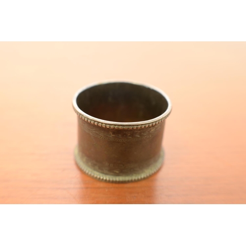 349 - Napkin Ring Silver Hallmarked