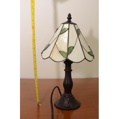 460 - Pair of Tiffany Style Lamps Working