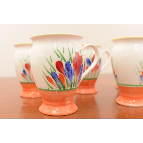 469 - 8 x Moreland Crocus Art Deco Mugs