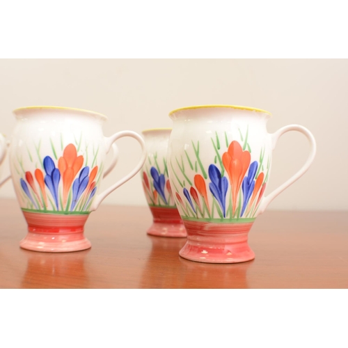 469 - 8 x Moreland Crocus Art Deco Mugs