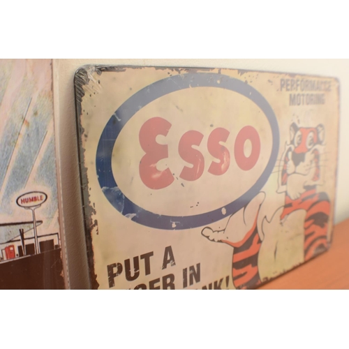 485 - 2 x Esso Signs 30mx20m