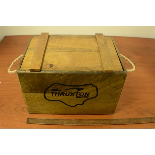 602 - Wooden Thruxton Storage Box