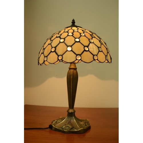 603 - 2 x Tiffany Style Lamps 22inchesx 14inches