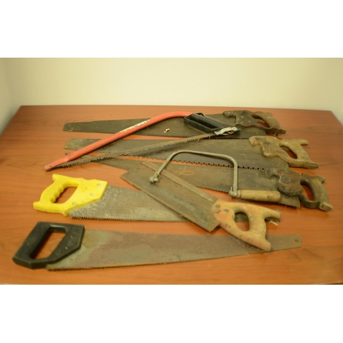 652 - Selection of Saws in a Bag