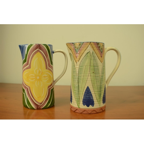 659 - 2 Decorative Pitchers