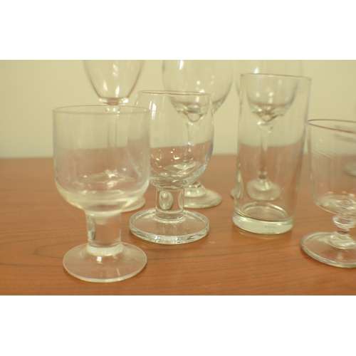 790 - 7 Various Glasses including 2 Wine Glasses