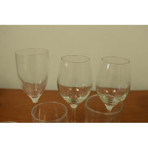 790 - 7 Various Glasses including 2 Wine Glasses