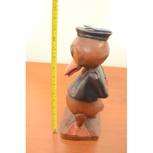 806 - Large Wooden Sailor Duck