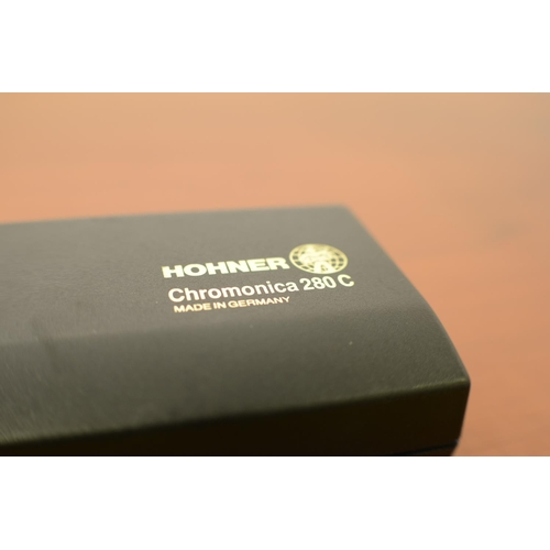 830 - A Hohner  Chromonica 280c Made in Germany in Original Box