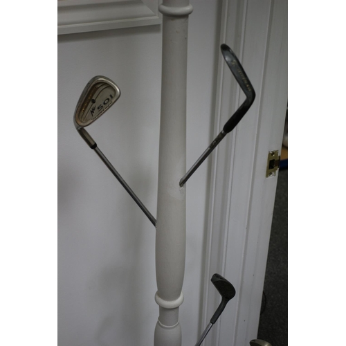 210 - Unique Golf Club Shoe Rack White