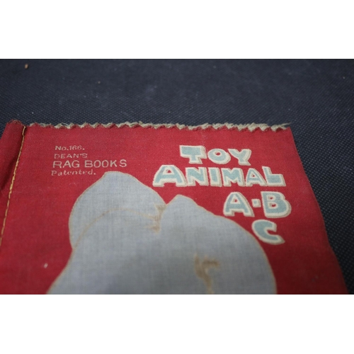 214 - Rag Books, Toy Animal ABC London Deans rag Book Co LTD