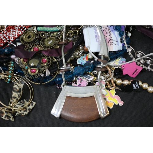 219 - A Bag of Costume Jewellery