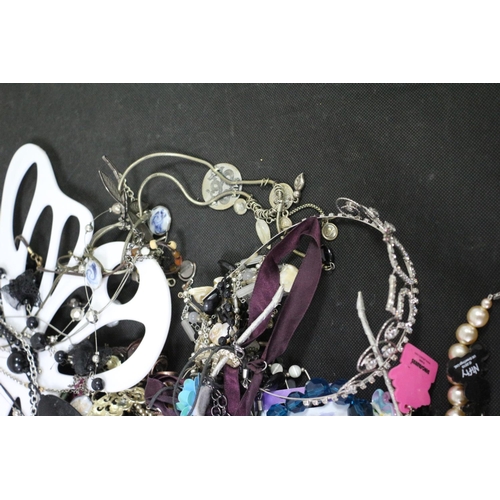 219 - A Bag of Costume Jewellery