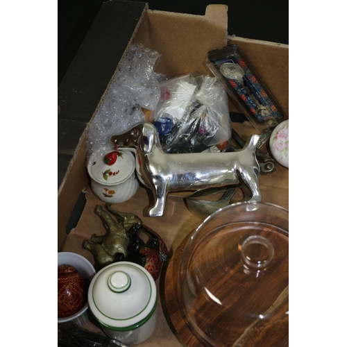 221 - A Mixed Lot of Items including Lamps, Cheese board plus More