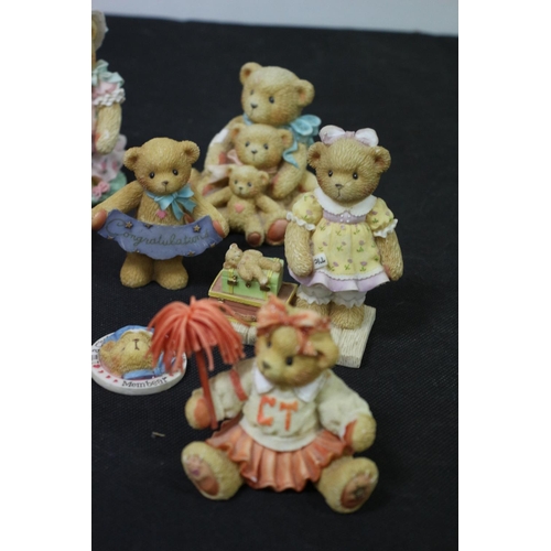 257 - A Selection of Cherished Teddy Bears and some Certificates