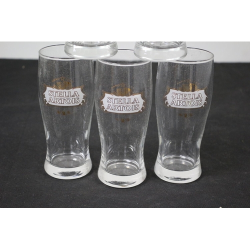 270 - 5 x Stella Artois Glasses in Original Box