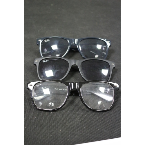 288 - 3 x Pairs of Sunglasses marked Ray Ban