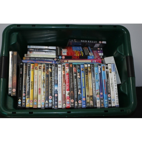 300 - large Box of DVD's