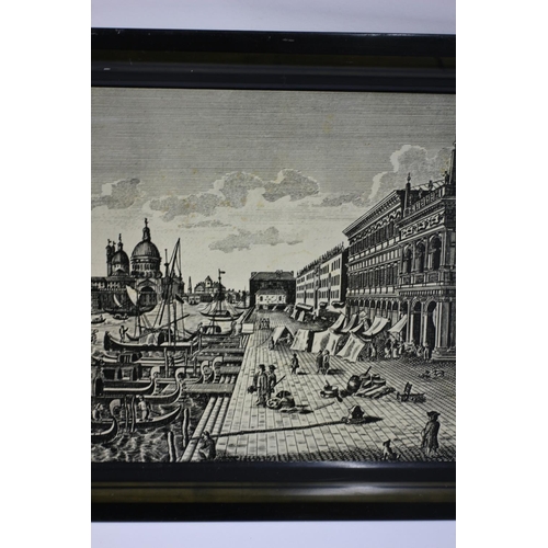 88 - Vintage Tin Tray with Venice Scene